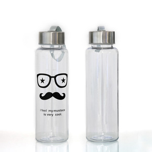 Botella de agua libre de BPA, <span class=keywords><strong>2021</strong></span> ml, 300ml, 400ml, de plástico con tapa de Metal, gran oferta, 500 - Product Image 3