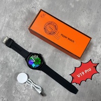 Nuevo Reloj Inteligente V19 PRO Todo en Uno para Llamadas, Música y Fitness con Carga Inalámbrica IPS y Resistencia al Agua