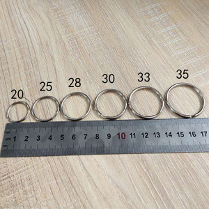Quảng Châu Nhà Cung Cấp Bán Buôn Chất Lượng Cao 38Mm Kim Loại Keychain O Ring Kích Cỡ Khác Nhau Phong Cách Chuyên Nghiệp Túi Và Dây Đeo Phụ Kiện - Product Image 3