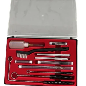 Kit de nettoyage pour aérographe, brosse en nylon, 22 pièces, pistolet de pulvérisation HVLP Kit de nettoyage pour pistolet à peinture