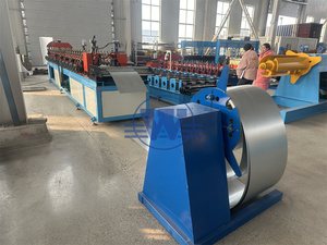 Non-stop Fast Speed Warehouse <b>Shelves</b> Supermarket Production Roll Forming Storage <b>Racking</b> Panel Machine New design - Product Image 3