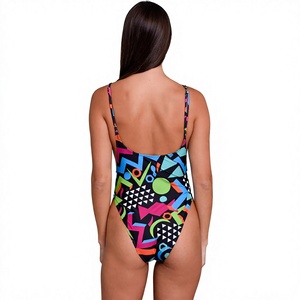 Wholesale Polyester Quick Dry Professional Swimsuit Women One Piece Set Best Quality New Design Women Beach Wear Swim Suit - Product Image 4