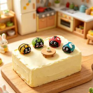 Bonbons gélifiés halal en forme <span class=keywords><strong>d</strong></span>'insectes fruités, personnalisés en gros pour la <span class=keywords><strong>d</strong></span>écoration de gâteaux - Product Image 2
