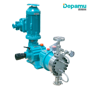 Pompe doseuse à membrane hydraulique DEPAMU API675 sans fuite de haute qualité DPMJSXAAD29-16W-III pour centrales électriques et l'industrie des plastiques DPMJSXAAD2 - Product Image 1