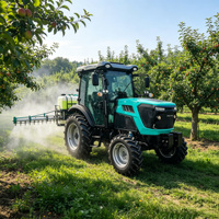 Traktor Pertanian Kompak DONOL 75HP 4WD, Bersertifikat COC, Penggerak Gigi untuk Penggunaan Pertanian & Kebun