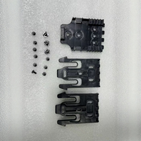 Universelles Schnellwechsel-Verbindungsplatten-Set aus Kunststoff QLS Holster-Adapter Gürtelplattform-Zubehör