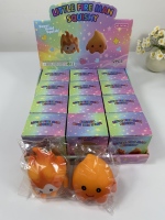 Petite figurine de pompier croustillante et moelleuse, jouet anti-stress, mignonne décoration de bureau, cadeau fidget unisexe pour les 5 ans et plus