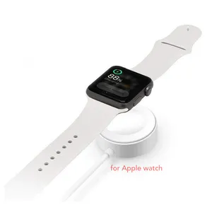 Benutzer definiertes Logo USB A DC5V 1A ce rohs Smart Watch Ladegeräte Kabel Magnetic Wireless Watch Ladest änder für Apple Watch All Series