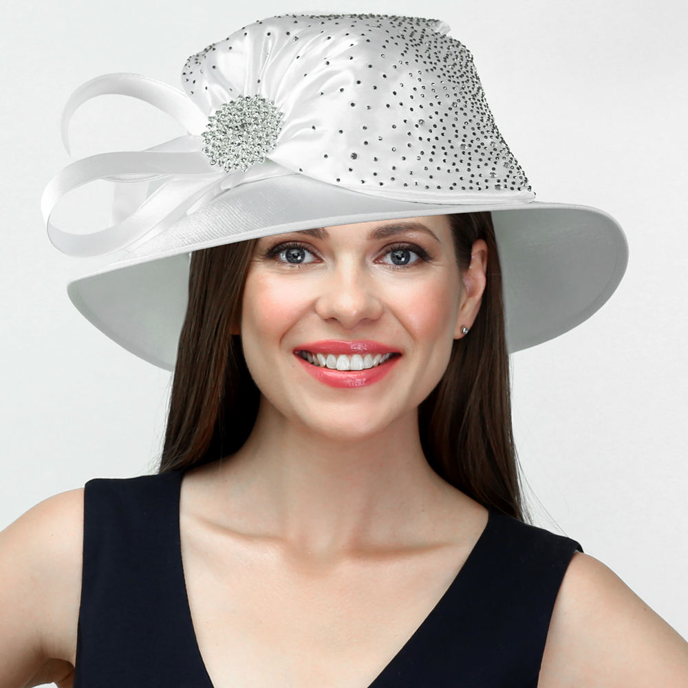 Derby Hat for Women Church Tea Party Kentucky Wedding Cloche