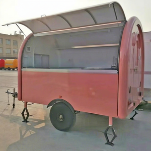 Multi-function Coffee Carts Food Trailer Mobile Food Truck Ice Cream Snack <b>Hotdog</b> Fast Food Stainless Steel 5.5m Length 2-Year - Product Image 1