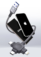 Câble W237 IDFU 3-en-1 DFU, outil de maintenance Plug and Play pour iPhone Samsung avec mode de flashage en un clic
