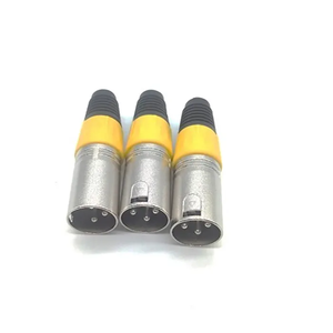 Giá Tốt Xlr Nam Nữ Kết Nối Pháo Kết Nối Brass Xlr Adapter 5Pin Nam Để 3 Pin Nữ Âm Thanh & Video Hàn - Product Image 4