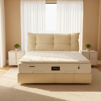 Matelas king size mousse mémoire haute qualité pour dormeurs sur le dos, hypoallergénique, isolation mouvements