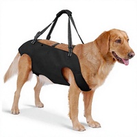 Harnais d'assistance pour chiens handicapés, réglable, conception poitrine-dos, en tissu Oxford, aide à la montée d'escaliers pour chiens âgés et blessés
