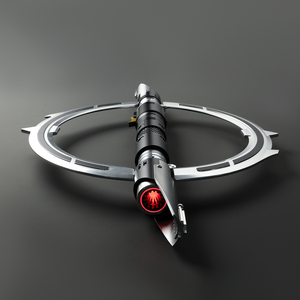 <span class=keywords><strong>Sabre</strong></span> <span class=keywords><strong>laser</strong></span> à double lame pliable avec poignée en métal, effets sonores Neopixel Proffie Blaster Lock-Up, pour cosplay et duel - Product Image 3