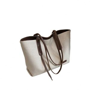 Sac en toile pour étudiantes, style coréen, nouveau sac bandoulière, polyvalent, grande capacité, sac à bandoulière tendance - Product Image 4
