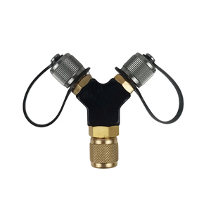 Adaptateur en <span class=keywords><strong>Y</strong></span> durable 3/8\" - Construction en laiton pour évacuation sous vide profond, 3/8x3/8x3/8, Utilisation domestique et industrielle pour la climatisation - Product Image 4
