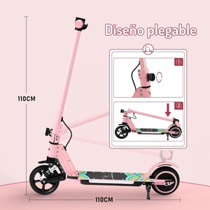 Scooter Eléctrico Plegable para Niños E10s, Marco de Aluminio, Luces LED Dobles, Velocidad Máxima 14 km/h, Autonomía de 60-90 Minutos, Envío desde Almacén en México - Product Image 6