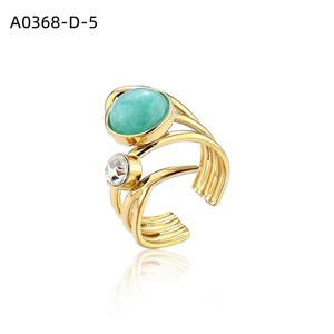 Fashion <b>Ring</b> with PIEDRA NATURAL A0368 for Women High Quality Jewelry - Product Image 5