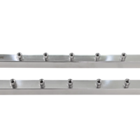 Collecteurs de refroidissement liquide conformes aux normes AISI304 et AISI316L en acier inoxydable pour systèmes de refroidissement liquide de centres de données