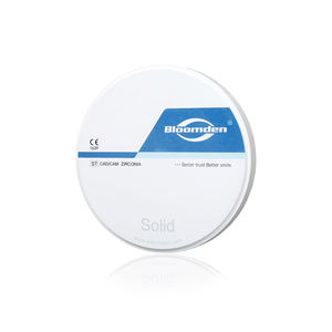 <strong>Bloomden</strong> Professional Teeth Material 98mm <strong>Zirconia</strong> Dental Blank White <strong>Zirconia</strong> Ceramic Teeth Zirconium <strong>Block</strong> - Product Image 2
