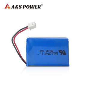 18 년 공장 판매 충전식 <span class=keywords><strong>lipo</strong></span> 603450 2S <span class=keywords><strong>7.4v</strong></span> 1000mah 리튬 이온 폴리머 배터리 팩 무선 스피커 - Product Image 2