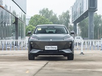 Новые автомобили TCCH 2026 Changan Deepal S07, электрический внедорожник с запасом хода 550 км, левый руль, автоматическая коробка передач, новые энергетические автомобили, панорамный люк, кожаный салон