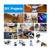 Placa de Desarrollo Microbit Enfo V2.2, Módulo de Placa Base de Expansión, Kit de Bloques de Programación Gráfica Microbit, Coche Inteligente DIY