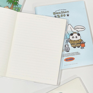 学生クリエイティブ漫画かわいいカワイイデザイン並んで縫製バインディングノート - Product Image 4