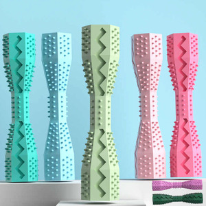 แท่งแปรงสีฟันสำหรับสุนัขที่มีคราบของเล่นแบบรั่วที่บดฟันใหม่ - Product Image 2