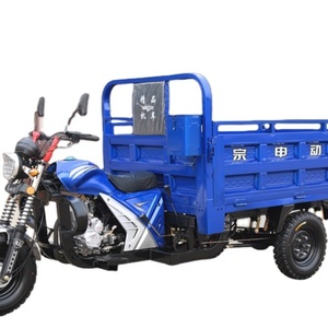 Tricycles motorisés bleus à 3 roues, à essence, 250 cm³, pour le transport agricole - Product Image 3