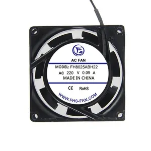 8025 8cm AC Brushless Motor Flow Cooling Axial Fan 80x80x25mm 110V 220V