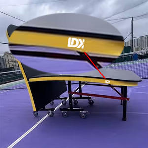 Tabla de tenis de <span class=keywords><strong>mesa</strong></span> plegable doble desmontable de alta calidad LDK, <span class=keywords><strong>mesa</strong></span> de tenis de <span class=keywords><strong>mesa</strong></span> para interiores y exteriores - Product Image 2