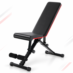 Banco de Pesas Ajustable y Plegable para Entrenamiento en Casa, Gimnasio, Ejercicios con Mancuernas, Equipo de Fitness para Cuerpo Completo - Product Image 1