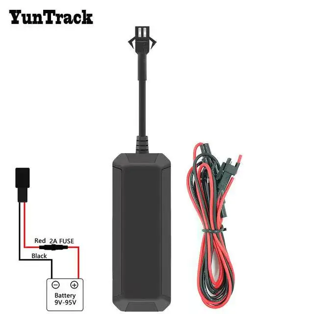 Yuntrack glonass + gps + lbs, segurança de posicionamento, veículos escondidos de baixo custo, rastreador gps