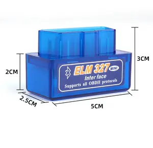 obd 2蓝牙扫描仪全elm327无线迷你扫描太处理车载诊断工具车载诊断扫描仪elm327