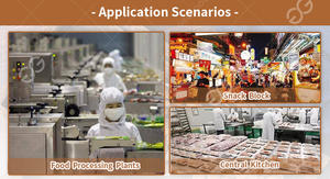 ผู้ให้บริการเครื่องจักรทอดถั่วคั่วขนมทอดถั่วทอดกว้างมะม่วงหิมพานต์ถั่วลิสงเครื่องทอดไฟฟ้าด้วยอากาศร้อน - Product Image 6