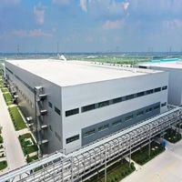 Taller/Almacén Prefabricado de Estructura de Acero Resistente, Certificado ISO/CE, Conexión por Pernos, Diseño Industrial, Marca XHCX, 5 Años de Garantía