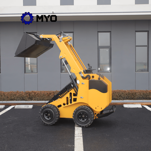 Minicargadora de Alta Calidad con Capacidad de 1400 kg, Máquina de Movimiento de Tierras con Dirección Independiente, Brazo Articulado, Cuchara de 0.15 m, Descarga de 1700 mm - Product Image 6