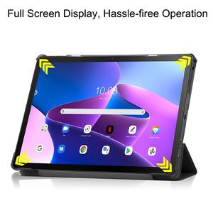Lenovo <span class=keywords><strong>tab</strong></span> <span class=keywords><strong>M10</strong></span> artı 3rd Gen 10.6 inç 2022 TB-125FU ince standı akıllı kapak sert geri kabuk <span class=keywords><strong>tablet</strong></span> kılıfı - Product Image 4