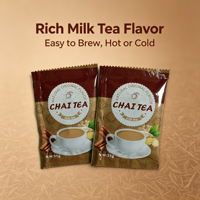 Thé Masala Chai en gros, mélange d'épices authentique, thé noir en sachets individuels