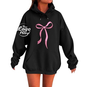 Sudaderas de Felpa para Mujer, Ropa de Invierno, Ligeras, Manga Larga, con Bolsillos, Estilo Preppy, Bordado Gráfico 3D en la Parte Delantera - Product Image 4