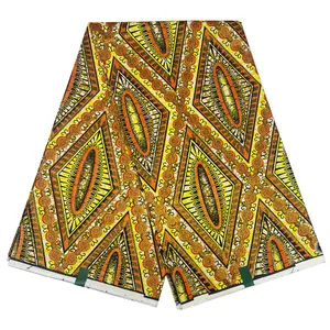Оптовая Продажа с фабрики нигерийская африканская восковая ткань с принтом 100% хлопок большой супер ткань Африканский Воск для женщин ткань