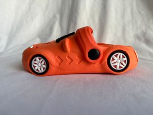 Ciabatte in PVC Arancioni MD-828 23-24 160MM con Suola in EVA Antiscivolo per Tutte le Stagioni, Uso Domestico - Product Image 3