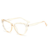 Montures de lunettes œil-de-chat pour femmes, monture complète, verres en résine, légères, pour usage quotidien, adaptées aux visages ovales