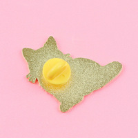 Broches mignonnes en métal émaillé motif chat, épingles personnalisées en émail animal, accessoires vestimentaires pour sacs à dos féminins