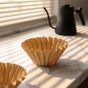 Filtro de Café Desechable Redondo en Forma de Pastel para Cafetería, Venta al por Mayor de Fábrica - Product Image 1