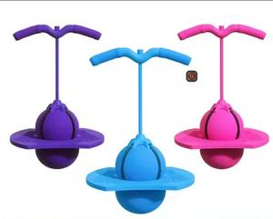 ZJFIT Best Seller for Kids Red Blue Durable Jumper Logo <b>Trampoline</b> Hopper Ball <b>Fitness</b> Balance Coordination - Product Image 1