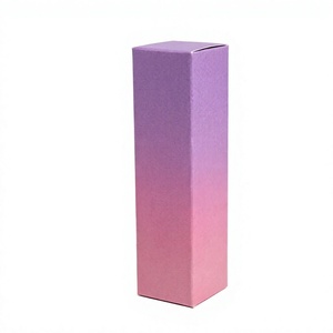 Emballage Finer Packaging, boîte d'emballage auto-élevante en carton recyclé écologique pour gloss à lèvres, huile essentielle, soins de la peau - Product Image 4