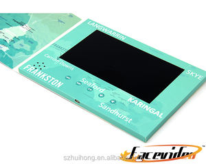 بطاقة أعمال إعلانية متطورة بتقنية حديثة وسعر منخفض، صندوق هدايا مغناطيسي بشاشة LCD، كتيب فيديو - Product Image 4